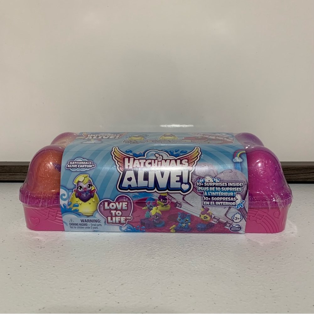 Hatchimals Alive! Hatchimals Alive Carton Love to Life-NWT